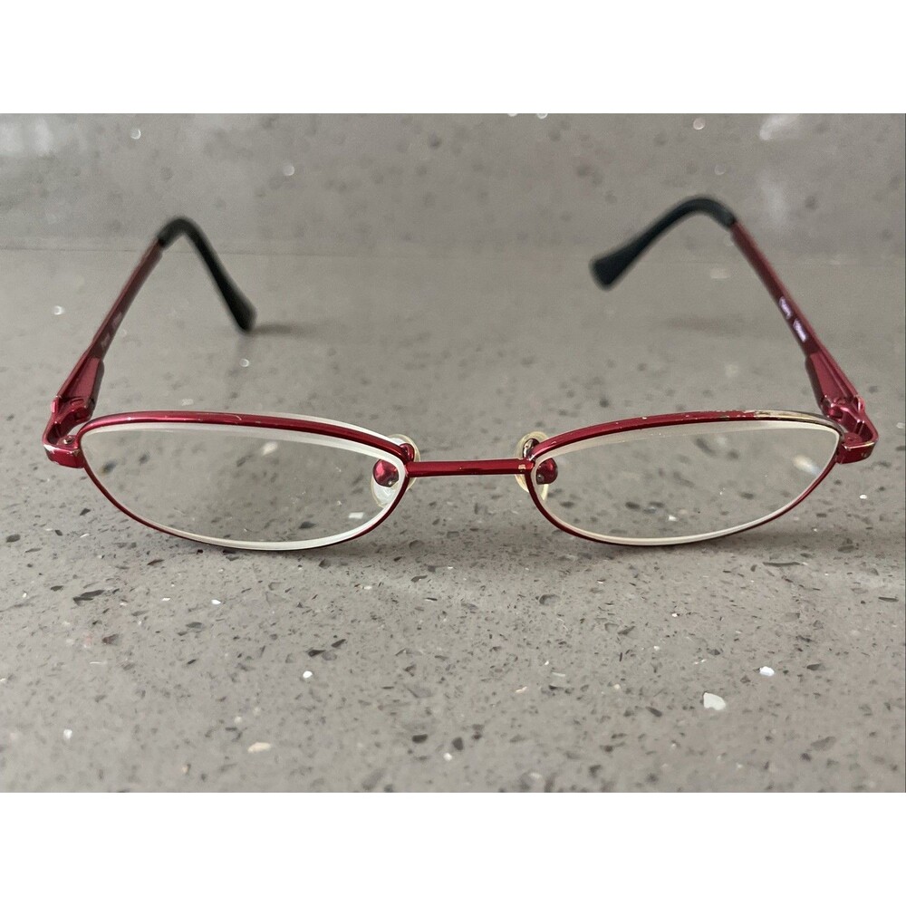 Jungle Eyewear Parrot Cherry 45-16-130 Red Metal Full Rim Eyeglasses Frames ONLY